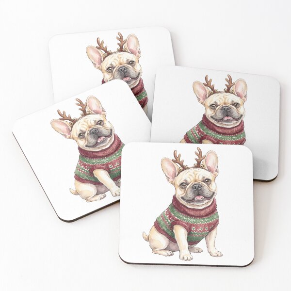 Item preview, Christmas French Bulldog Sweater designed and sold by Tiffany Roy.