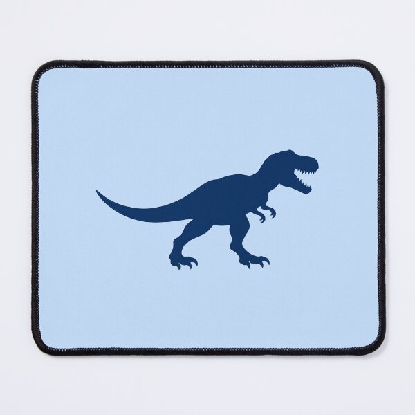 Item preview, Navy Blue T Rex Dinosaur Silhouette designed and sold by MIRANDA CREATIVE.