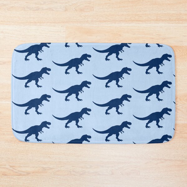 Item preview, Navy Blue T Rex Dinosaur Silhouette designed and sold by MIRANDA CREATIVE.