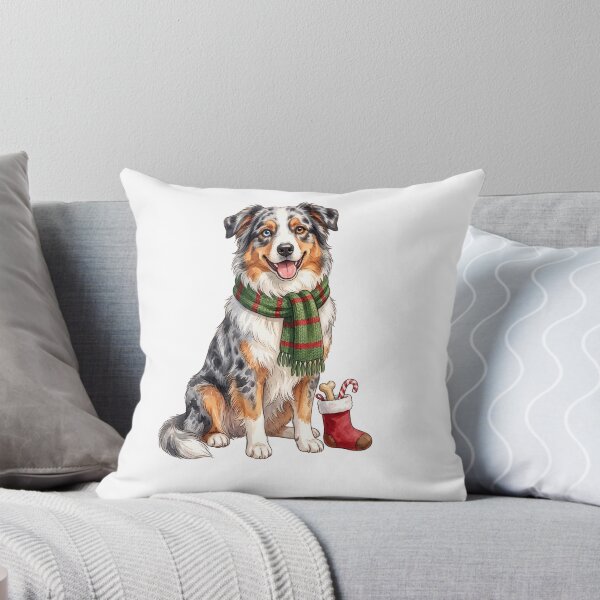Item preview, Australian Shepherd Christmas Stocking designed and sold by Tiffany Roy.