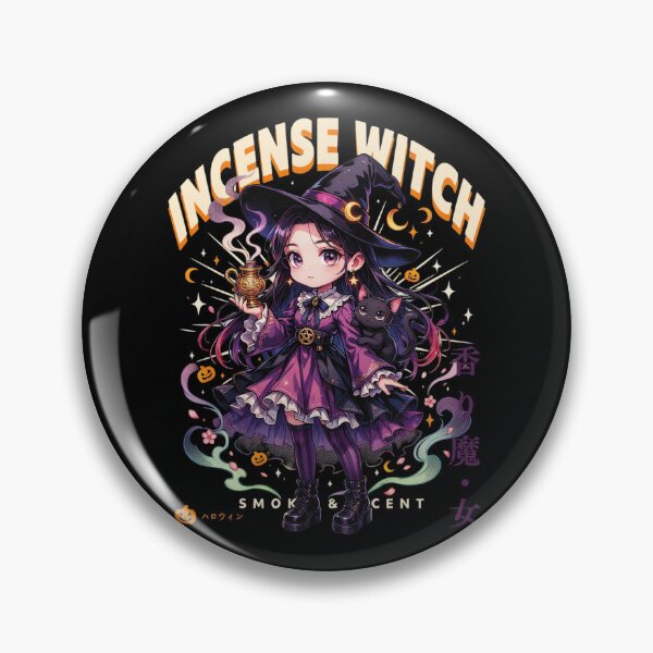 Item preview,  Incense Witch Smoke and Scent Halloween Design Graphic Tee v17 designed and sold by DarylWelsh2024.