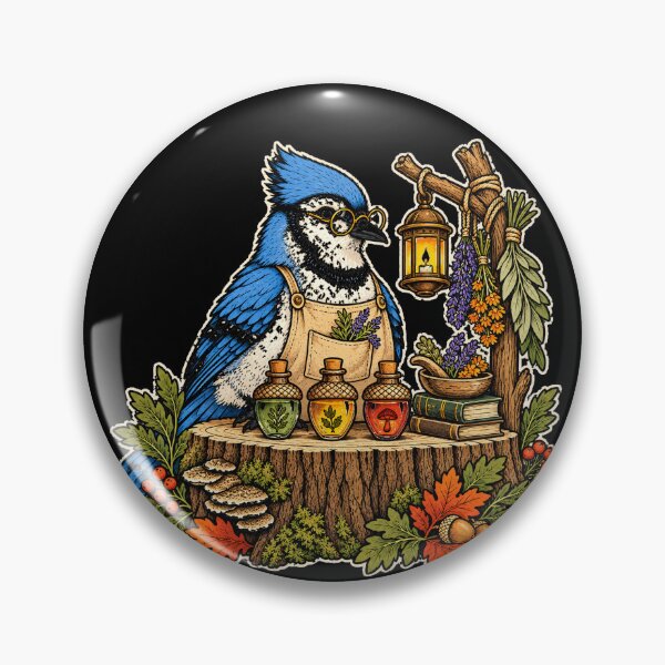 Item preview, Blue Jay Woodland Apothecary designed and sold by AMICO77.