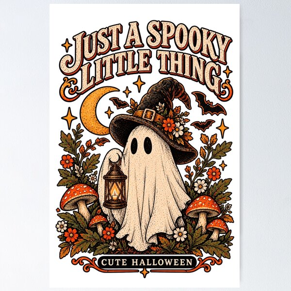 Item preview, Just A Spooky Little Thing Cute Halloween designed and sold by gabicoutodesign.