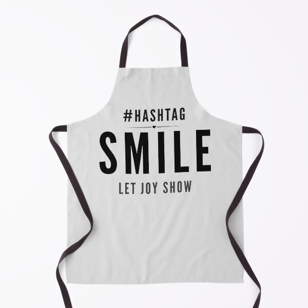 Item preview, #HASHTAGSMILE – Let Joy Show | Minimalist Positive Smile Typography designed and sold by HO•Designs.