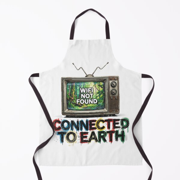 Item preview, Connected to Earth - Retro Television Digital Detox Art designed and sold by Sanan Israyilli.