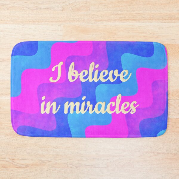 Item preview, I believe in miracles blue designed and sold by Ana Gorozpe.