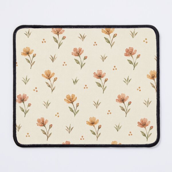 Item preview, Wildflower Pattern Warm Floral Watercolor designed and sold by mycute-stickers.