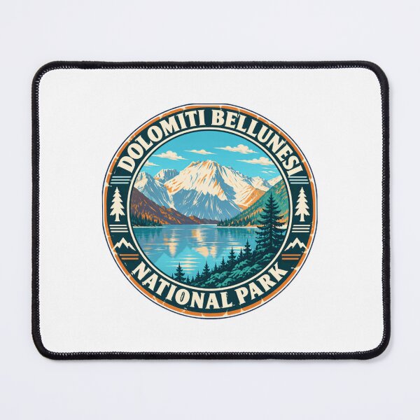 Item preview, Dolomiti Bellunesi National Park Italy Mountains Hiking Nature Explorer designed and sold by SEEM-drawing.