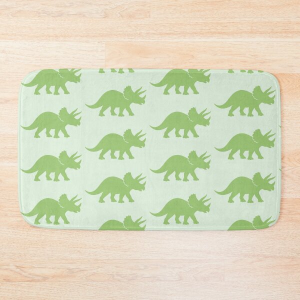 Item preview, Green Triceratops Dinosaur Silhouette designed and sold by MIRANDA CREATIVE.