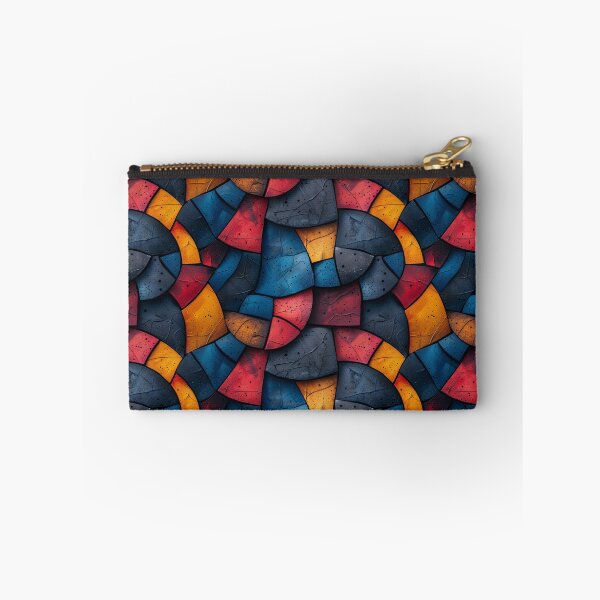 Item preview, Colorful Textured Curved Mosaic Concrete Pattern designed and sold by NTGUILTY.