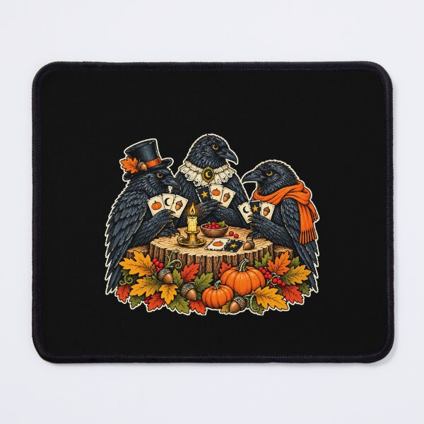 Item preview, Ravens Playing a Midnight Card Game designed and sold by AMICO77.