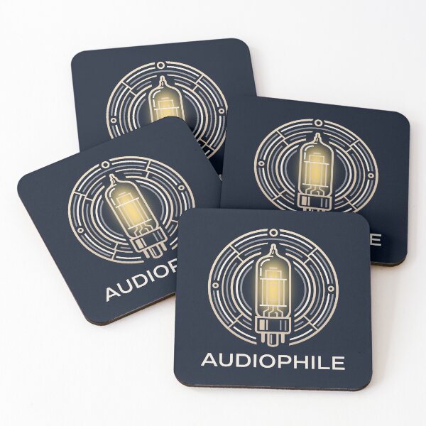 Item preview, Audiophile Vacuum Tube Amp Vintage Hi Fi Sound Emblem Graphic designed and sold by KiwiRider.