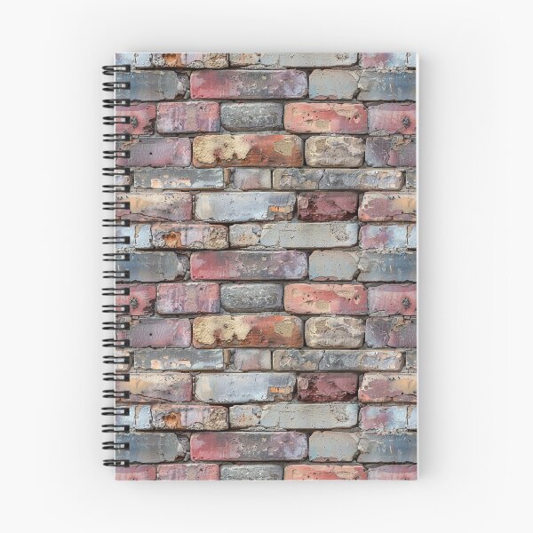 Item preview, Colorful Weathered Grunge Brick Wall Pattern designed and sold by NTGUILTY.