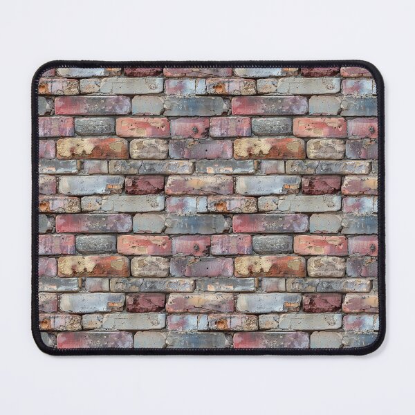Item preview, Colorful Weathered Grunge Brick Wall Pattern designed and sold by NTGUILTY.