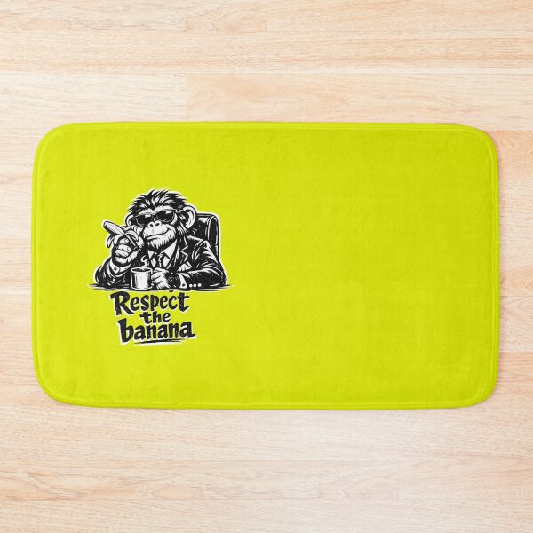 Item preview, Respect The Banana – Gangster Monkey Boss Ink Art designed and sold by Cabrasco.