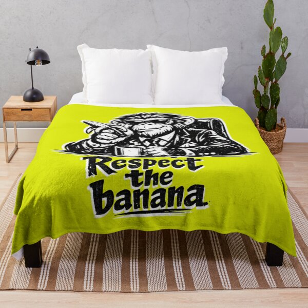 Item preview, Respect The Banana – Gangster Monkey Boss Ink Art designed and sold by Cabrasco.