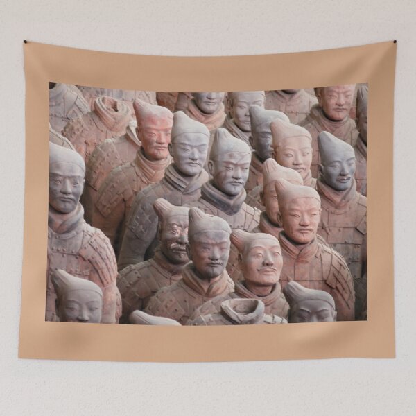 Item preview, Terracotta Warriors, Xian designed and sold by Sharon Schwalbe.