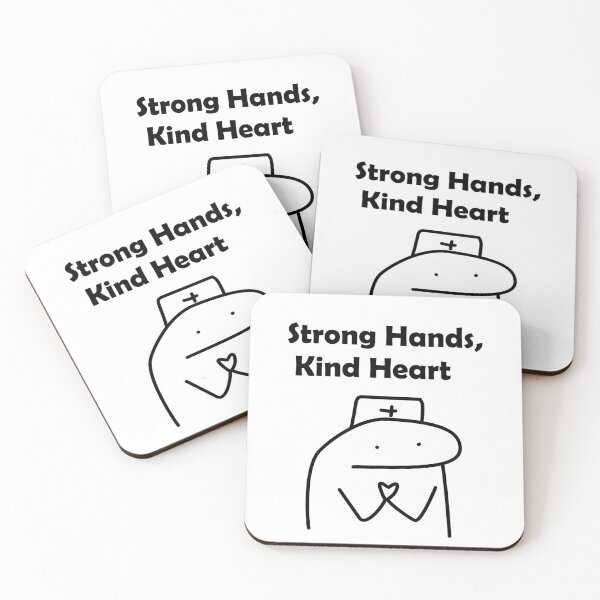 Item preview, Cute Strong Hands Kind Heart Nurse Cartoon designed and sold by darkskinbender.