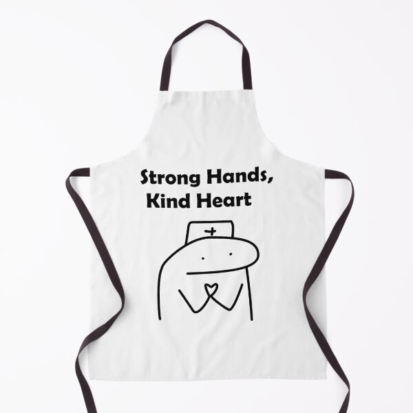 Item preview, Cute Strong Hands Kind Heart Nurse Cartoon designed and sold by darkskinbender.