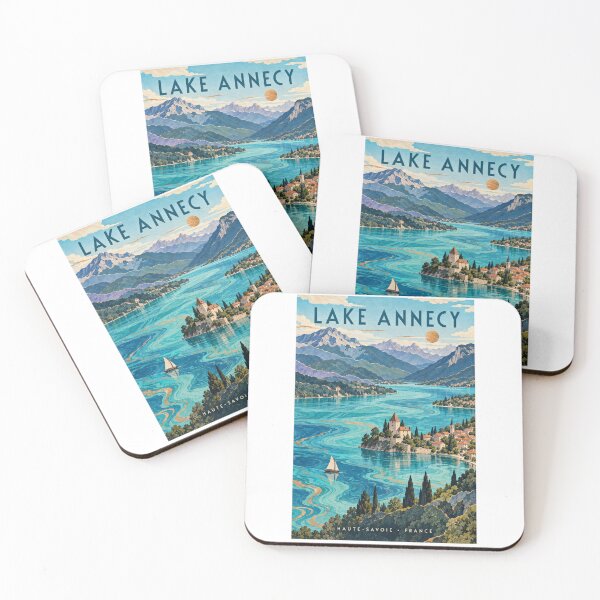 Item preview, Lake Annecy - France designed and sold by GoodOldVintage.