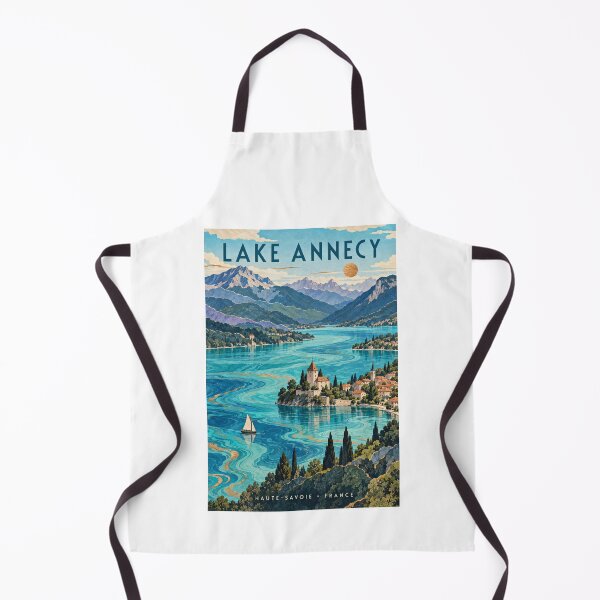 Item preview, Lake Annecy - France designed and sold by GoodOldVintage.