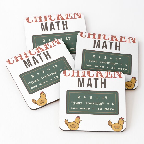 Item preview, Chicken Math Funny Backyard Chicken Keeper designed and sold by HenAndHeller.