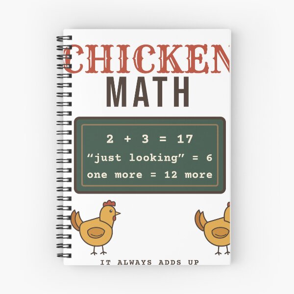 Item preview, Chicken Math Funny Backyard Chicken Keeper designed and sold by HenAndHeller.