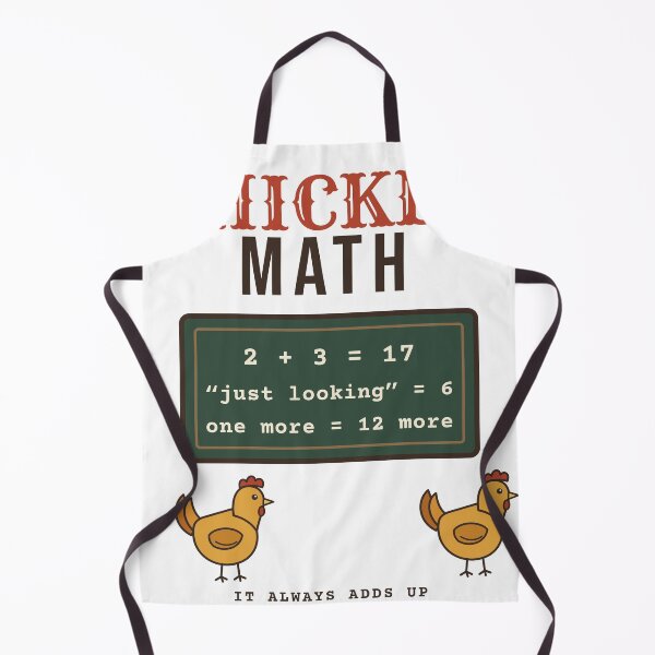 Item preview, Chicken Math Funny Backyard Chicken Keeper designed and sold by HenAndHeller.
