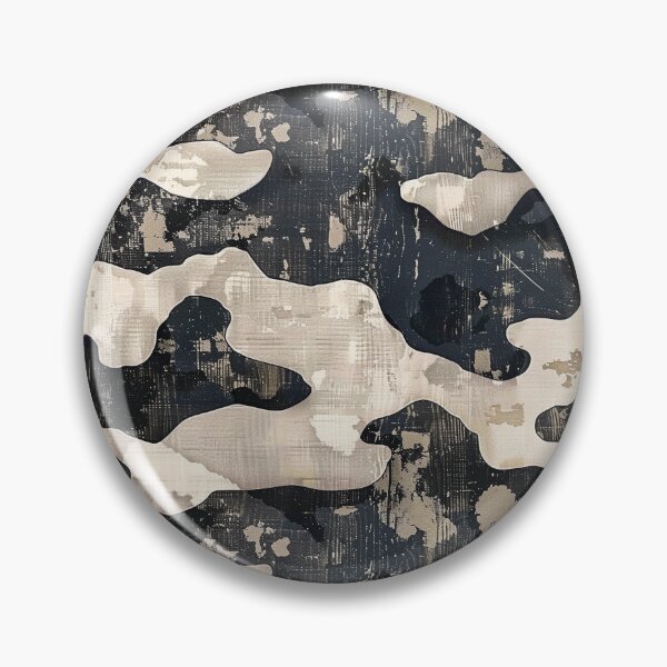 Item preview, Distressed Grunge Black and Beige Camouflage Pattern designed and sold by NTGUILTY.
