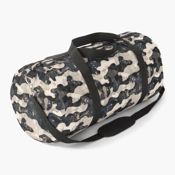 Item preview, Distressed Grunge Black and Beige Camouflage Pattern designed and sold by NTGUILTY.