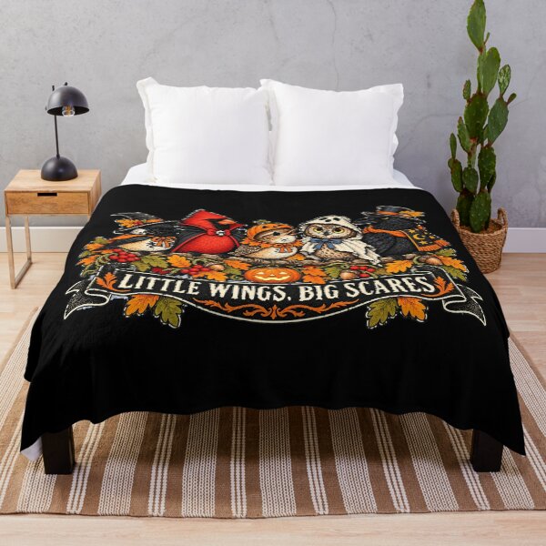 Item preview, Little Wings Big Scares Halloween Birds designed and sold by AMICO77.