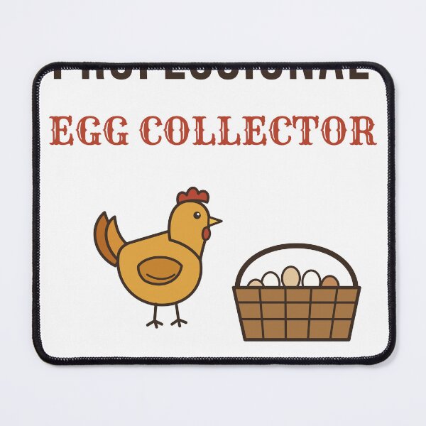 Item preview, Professional Egg Collector Funny Chicken Keeper designed and sold by HenAndHeller.