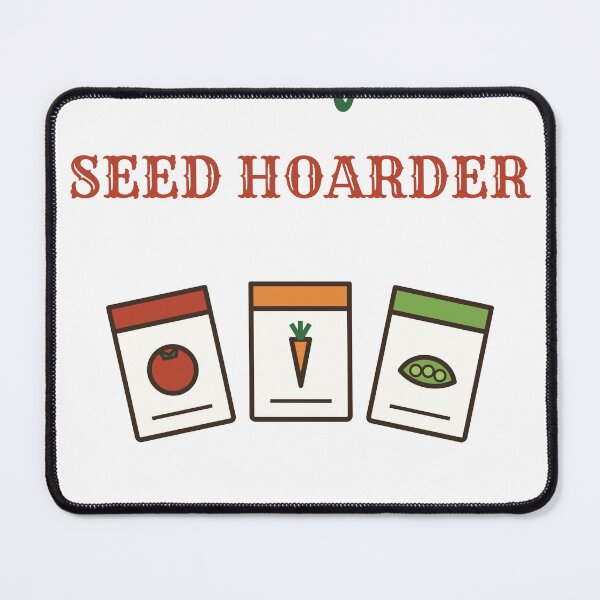 Item preview, Certified Seed Hoarder Funny Gardening designed and sold by HenAndHeller.