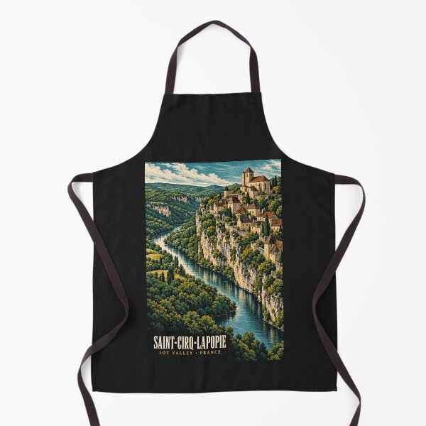 Item preview, Saint-Cirq-Lapopie - France designed and sold by GoodOldVintage.