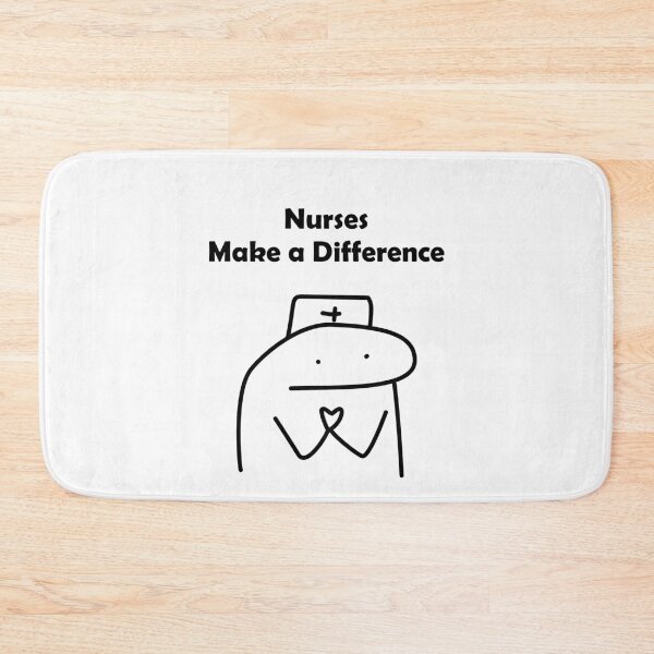 Item preview, Cute Nurses Make a Difference Cartoon designed and sold by darkskinbender.