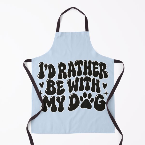 Item preview, I'd Rather Be With My Dog | Funny Introvert Dog Lover Quote designed and sold by TheStephanieRome.