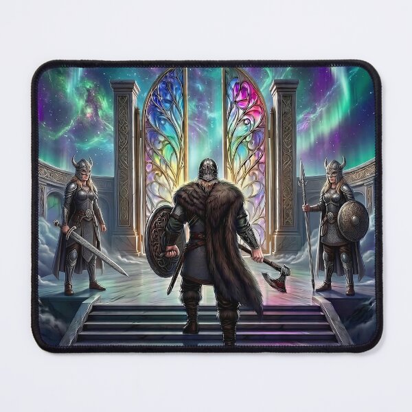 Item preview, The Gates of Valhalla — Norse Mythology designed and sold by Bibi Design.