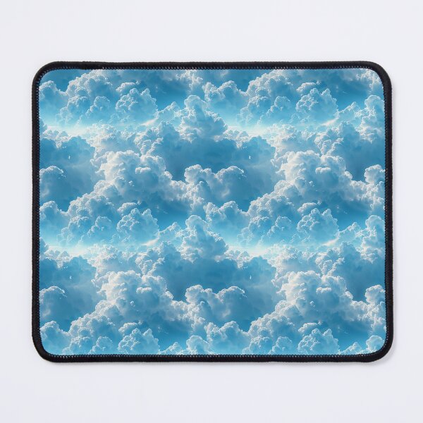 Item preview, Bright Blue Sky and Fluffy Clouds Pattern designed and sold by NTGUILTY.