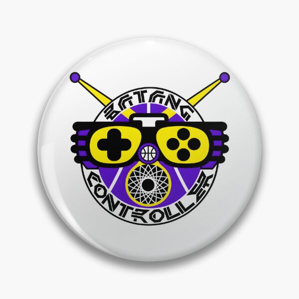 Item preview, Batang Controller Retro Gaming Emblem or Batang Controller Vintage Esports Badge designed and sold by jvrgraphs.