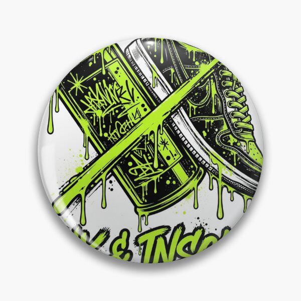 Item preview, Ink and Insoles Spray Can Sneaker Shirt designed and sold by DripyDesigns.