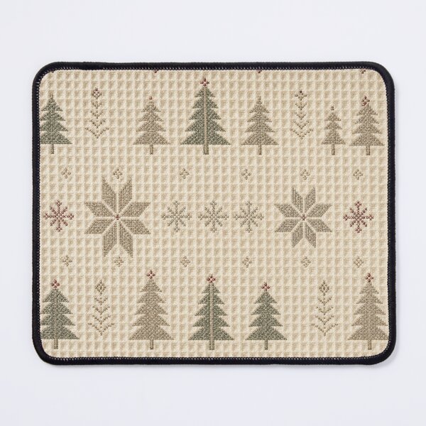 Item preview, Nordic Christmas Waffle Cotton Pattern designed and sold by frumixart.