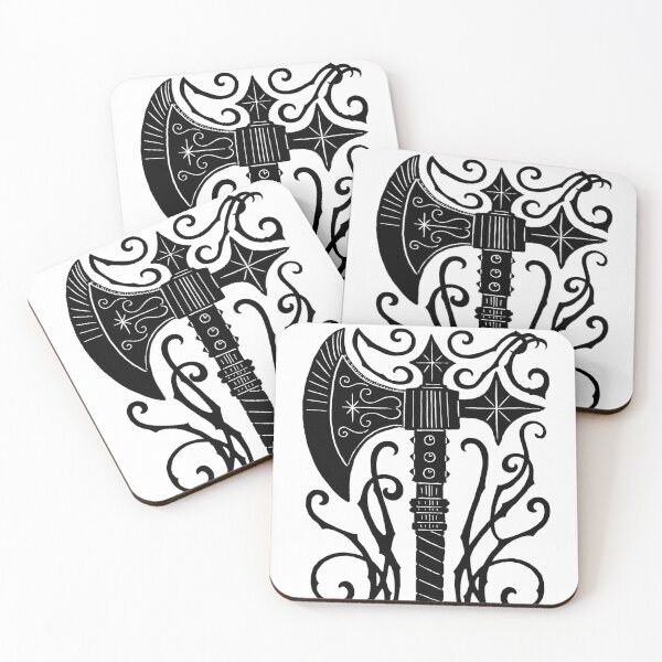 Item preview, Ornamental Medieval Axe designed and sold by JFOdesign.