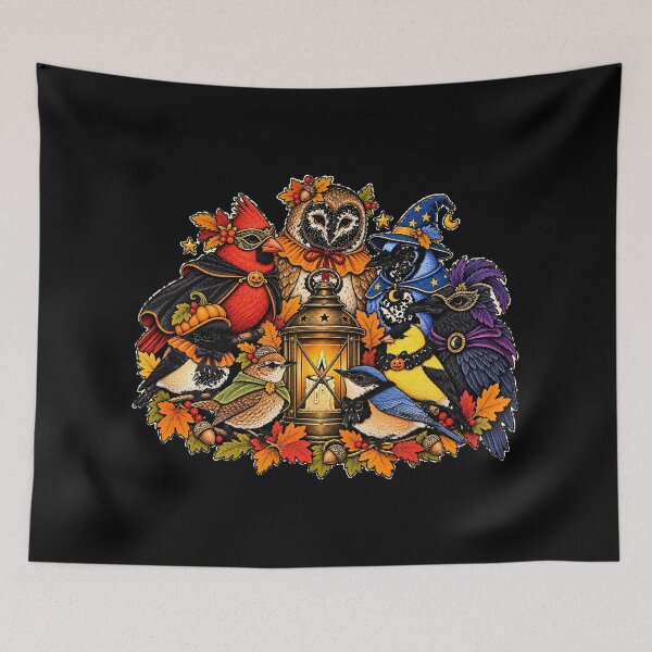 Item preview, Woodland Birds Halloween Masquerade designed and sold by AMICO77.