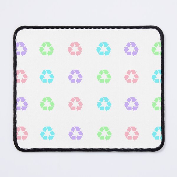 Item preview, Recycling Symbol Pastel Colors Sticker Pack/Sheet- Large Size designed and sold by SlimyFish.