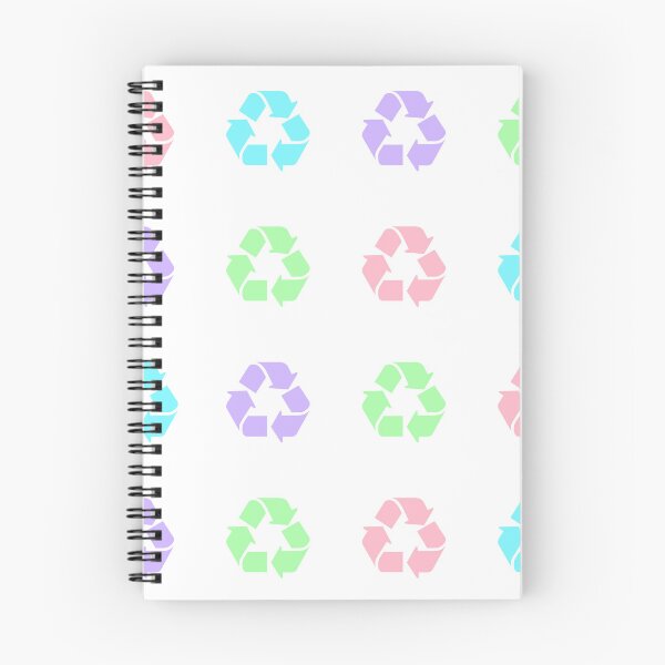 Item preview, Recycling Symbol Pastel Colors Sticker Pack/Sheet- Medium Size designed and sold by SlimyFish.