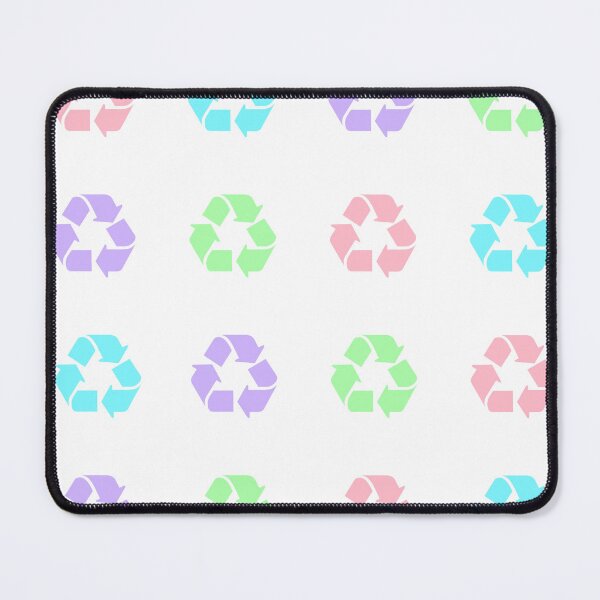 Item preview, Recycling Symbol Pastel Colors Sticker Pack/Sheet- Medium Size designed and sold by SlimyFish.