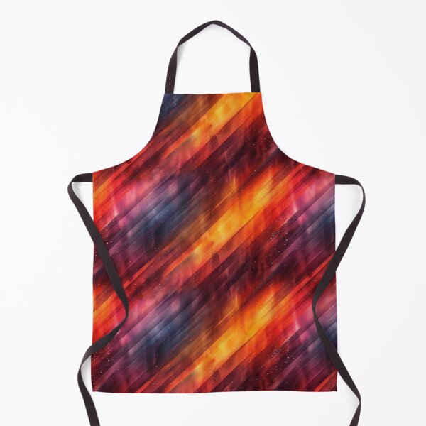 Item preview, Vibrant Cosmic Gradient Diagonal Stripes Pattern designed and sold by NTGUILTY.