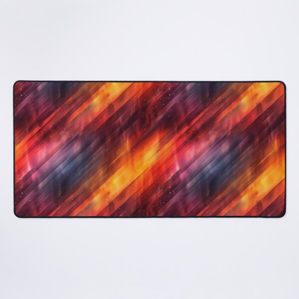 Item preview, Vibrant Cosmic Gradient Diagonal Stripes Pattern designed and sold by NTGUILTY.