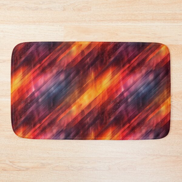 Item preview, Vibrant Cosmic Gradient Diagonal Stripes Pattern designed and sold by NTGUILTY.