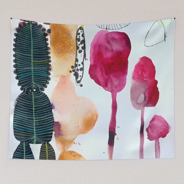 Item preview, Nature Mystery Abstract Botanical Ar designed and sold by eastovy.